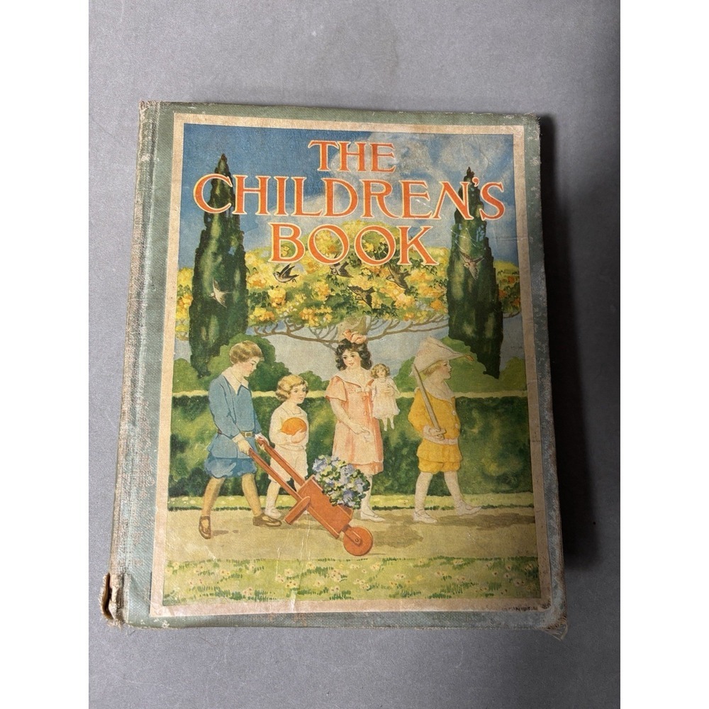 The Children's Book Frances Hodgson Burnett 1915 Cupples & Leon Hardcover VTG